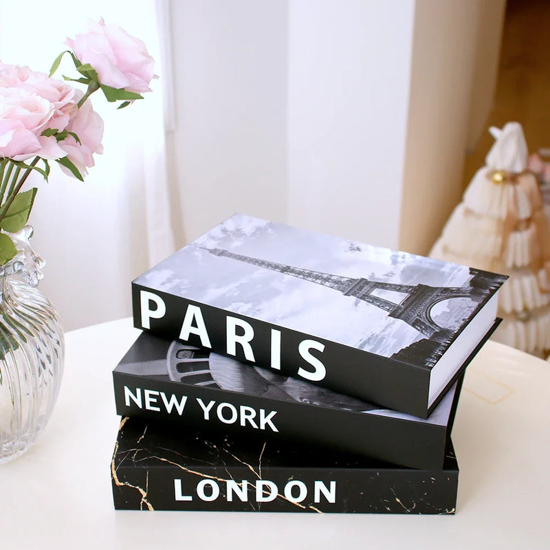 Livros Decorativos Falsos – Estilo Moderno para sua Casa