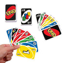 Mattel-UNO Entertainment Board Game, Cartas Engraçadas, Entretenimento Familiar, Brinquedos Divertidos, Caixa de Presente, Cartão uno