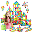 Brinquedo de blocos de construção magnéticos STEM, Conjunto de Construção Magnética, Ímã Ball Sticks, Rod Games, Montessori Brinquedos Educativos para Crianças