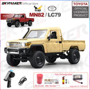 Brinquedo Pickup com Controle Remoto, Carro RC, Escala, 1:12, Lc79, RTR, 2.4g, 4WD, Motor 280, Retro, Mn82