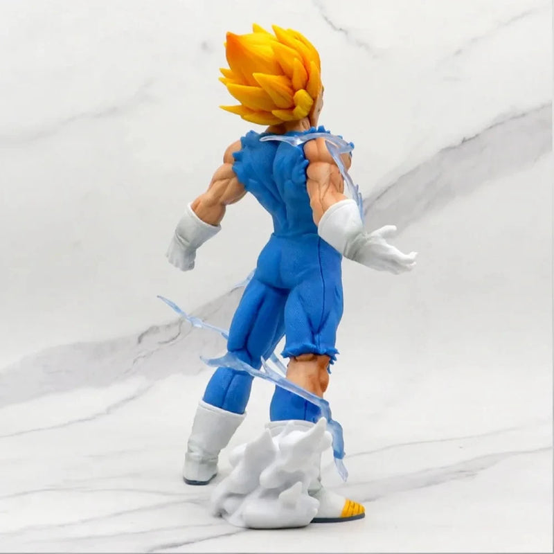 Anime Dragon Ball Z GK Vegeta Figura, Figurinha Majin Vegeta Auto-Destruída, Figuras de PVC, Brinquedos Modelo de Coleção, Presentes, 27cm