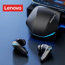 Fone de ouvido Lenovo-GM2 Pro Sem Fio In-Ear Bluetooth 5.3, Para jogos, música, Baixa Latência, Modo Duplo