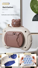 Brinquedo Pop It com Luz, Fidget Toy com Sistema de Níveis, Anti-stress, Eletrônico, Jogos de Apertar para Crianças, Para Relaxar, Presente Criativo