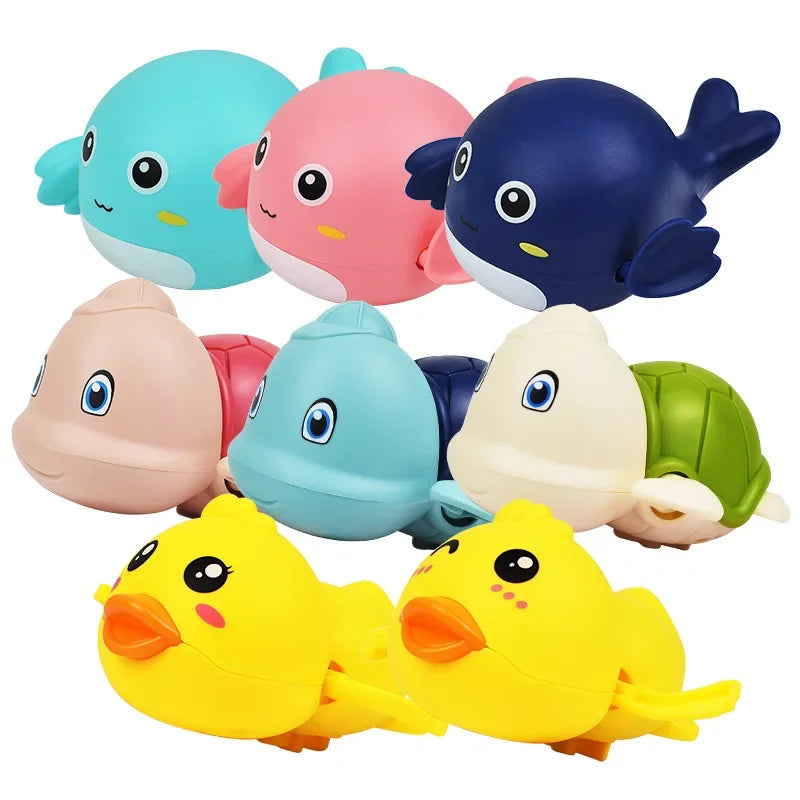 Brinquedos de Banho para Crianças e Bebês, natação, fofos, jogar água, diversão, banho, engraçado, crianças, banheiro, chuveiro, banheira, animais