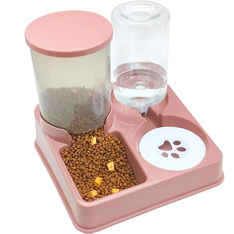 Comedouro e Bebedouro Automático para Gatos – Alimentação Prática e Contínua