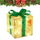 Caixa de presentes brilhantes de Natal / LED / Artigos para o Natal em casa