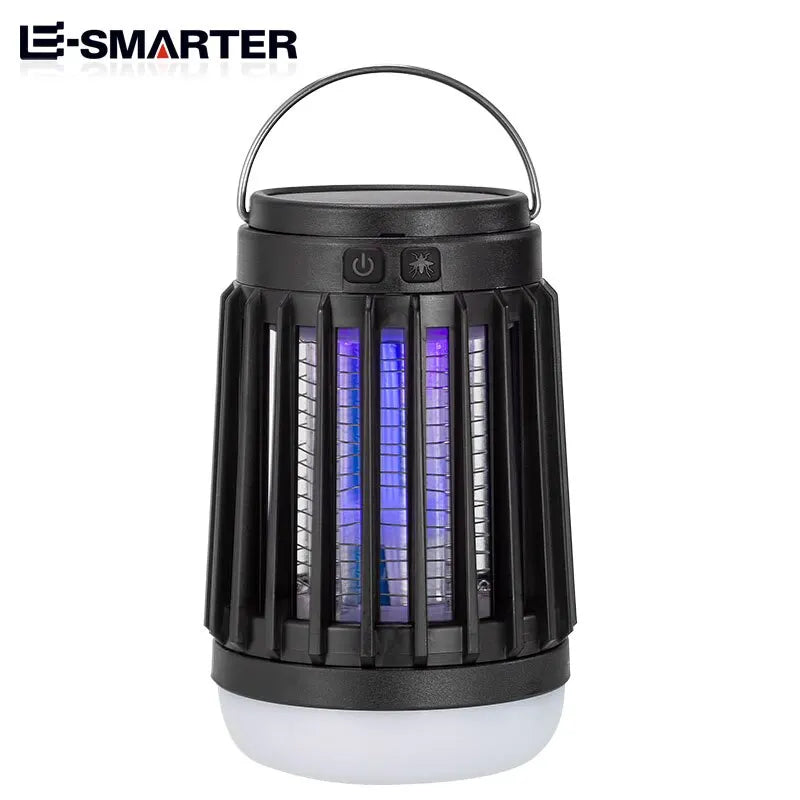 Lâmpada elétrica mata-mosquito, luz UV, armadilha para insetos