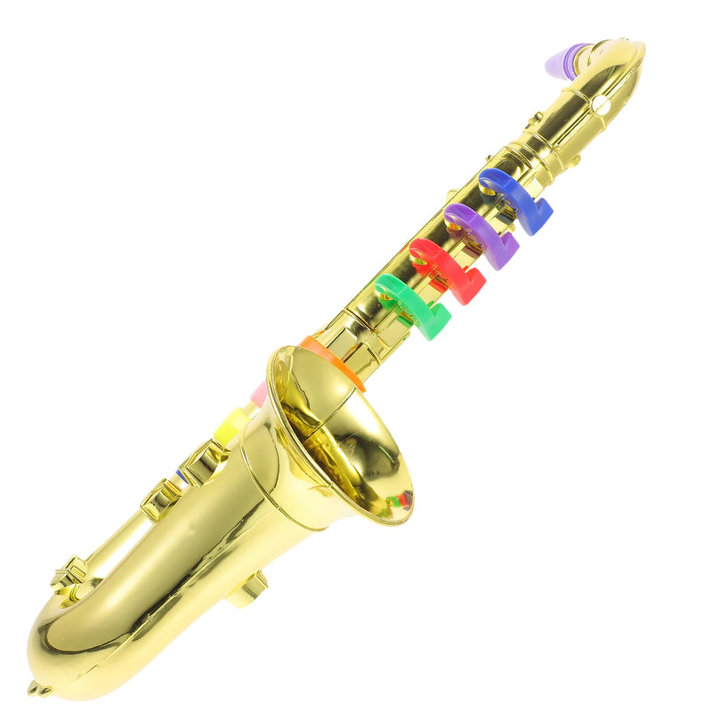 Saxofone Infantil de Brinquedo – Instrumento Musical Simulado para Aprendizado