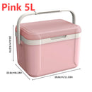 Mini Geladeira Portátil 2 em 1 para Carros e Casas - Refrigerador e Aquecedor Compacto para Viagens, Piqueniques e Uso Doméstico