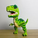 Knew-Micro Mini Building Blocks Puzzle Brinquedos, Modelo de Dinossauro, Tyrannosaurus Rex, Modelos Velocira, Presentes Perfeitos, Decoração Desktop