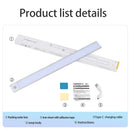 Luz noturna LED sem fio com sensor de movimento, Lâmpada para Armário, USB, 20 cm, 30 cm, 40 cm, 60cm