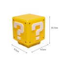 Super Mario Bros LED Night Light para crianças, ponto de interrogação, brinquedo do jogo, lâmpada de mesa, carregamento USB, presente de aniversário para crianças