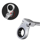 Chave Catraca Ajustável, Reparação Rápida, Kit de Ferramentas Mecânicas, Kit Chaves, 8mm-9mm