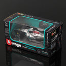 Bburago-Formula One Diecast Cars, Fórmula Um Brinquedo Modelo, F1 Mercedes AMG Team W13
