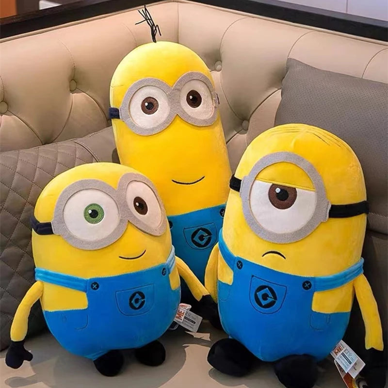 Minions Personagens do filme  Plush Brinquedos, Bob Stuart em Jeans, Soft , Hobbies, Natal e presente de aniversário, 1pc