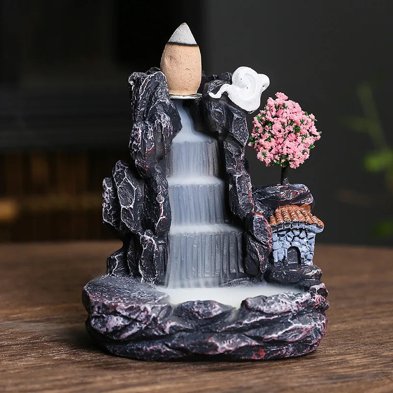 Queimador De Incenso Cachoeira, Ornamento, Decoração de Casa