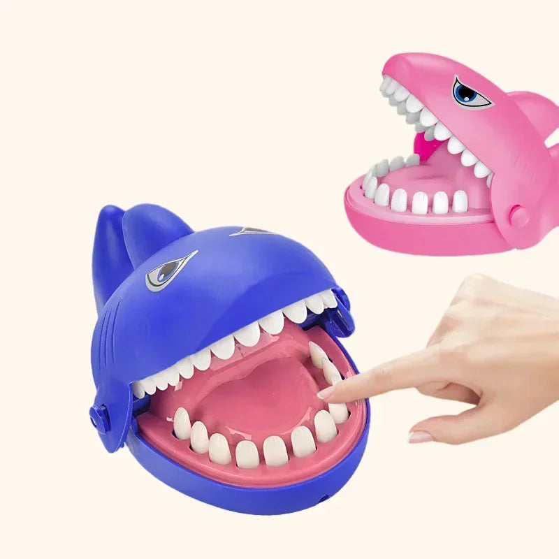 Brinquedo de Simulação de Mordida – Crocodilo e Tubarão Mordedor Divertido para Crianças