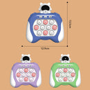 Jogo Quick Push com Luz Pop Eletrônica, Fidget Brinquedos para Crianças e Adultos, Anti Stress Relief, Brinquedos Sensoriais para Meninos e Meninas, Jogos Divertidos, Presente de Natal