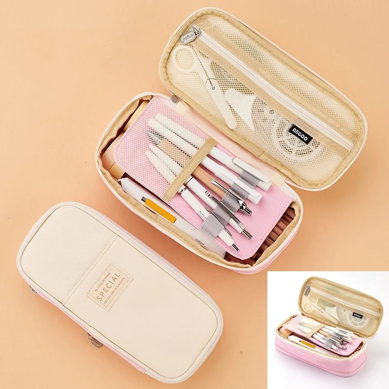 Estojo Grande e Criativo - Ideal para Meninos e Meninas