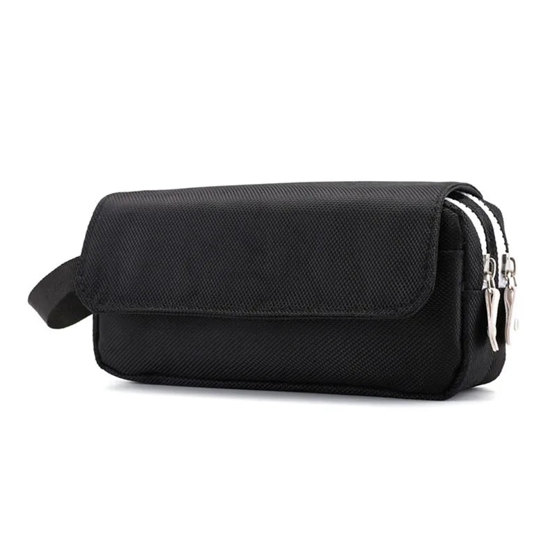 Estojo de Armazenamento para Canetas – Estojo de Lápis 2 Camadas com Grande Capacidade para Maquiagem e Material Escolar