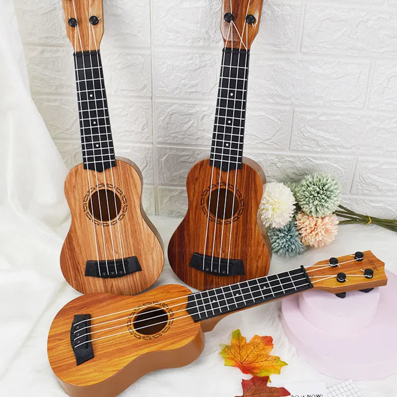 Brinquedo de violão infantil, pode ser usado para tocar instrumentos elementares com pás, Yukrili, brinquedos musicais, 35cm