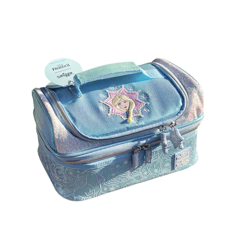 Mochila Escolar Infantil Disney A Pequena Sereia com Rodinhas