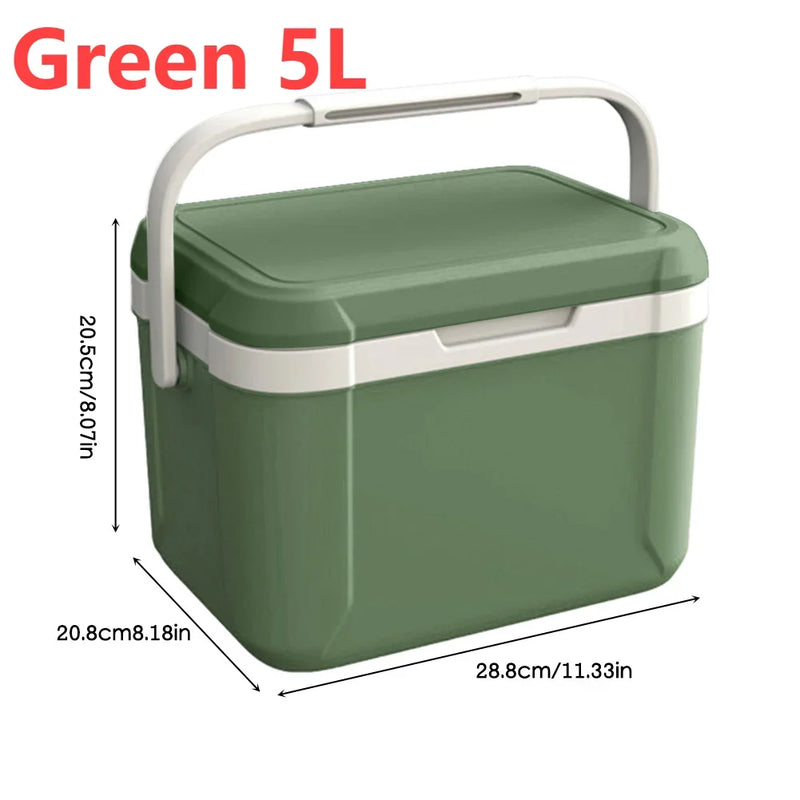 Mini Geladeira Portátil 2 em 1 para Carros e Casas - Refrigerador e Aquecedor Compacto para Viagens, Piqueniques e Uso Doméstico