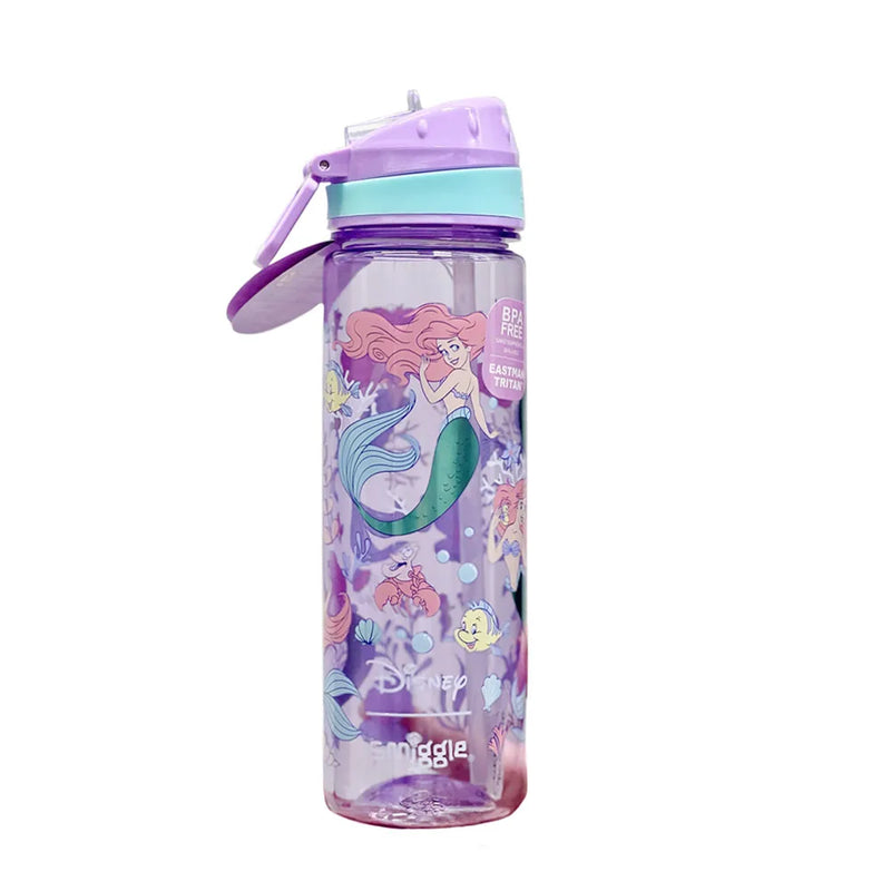 Mochila Escolar Infantil Disney A Pequena Sereia com Rodinhas