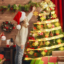 Fita Luz Natal DIY Decoração Para Casa Ano Novo Natal Enfeites de Natal LED Luzes de Fadas