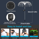 Luzes decorativas impermeáveis, Luzes de jardim solares, ao ar livre, Villa, decoração