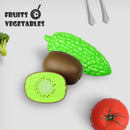 Cozinha Fun Cutting Fruits and Legumes Play House Set para crianças, Puzzle Education Brinquedos para meninos e meninas, Presentes de Natal, 6 peças, 10 peças, 13 peças, 24 peças