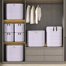 Saco De Armazenamento De Roupas De Grande Capacidade, Saco Dobrável à prova de poeira, Cobertores e Brinquedos De Armazenamento, 4 Cores, 1PC