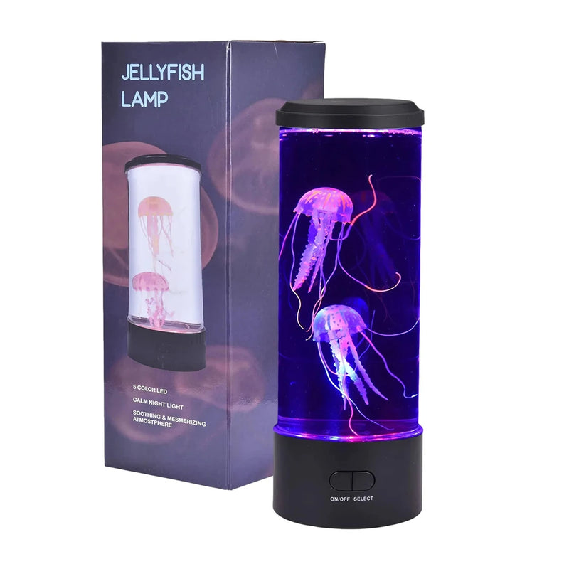 Lâmpada de água-viva que muda de cor, luz noturna de mesa alimentada por bateria USB, Presente das Crianças, Decoração de Quarto de Casa, Presentes de Aniversário, Meninos e Meninas