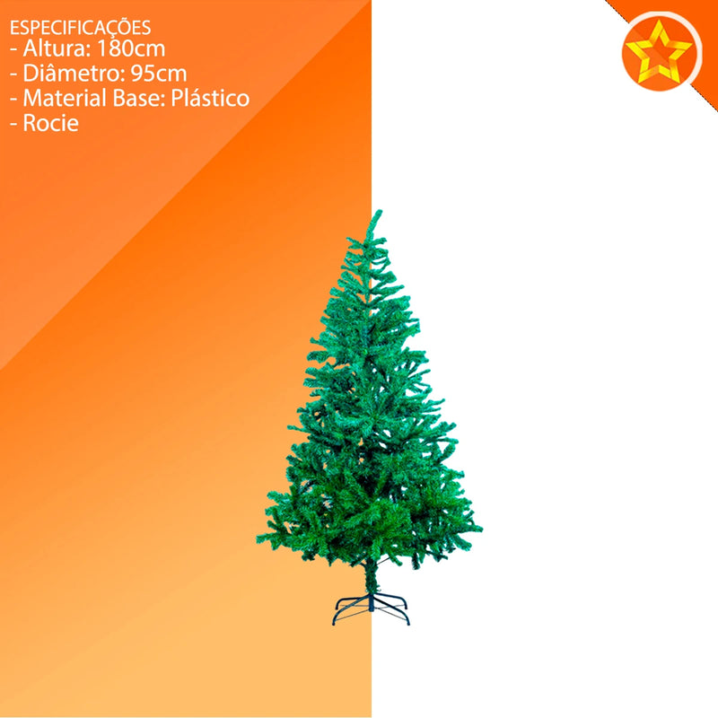 Árvore de Natal Premium - Pinheiro Verde 1,80m
