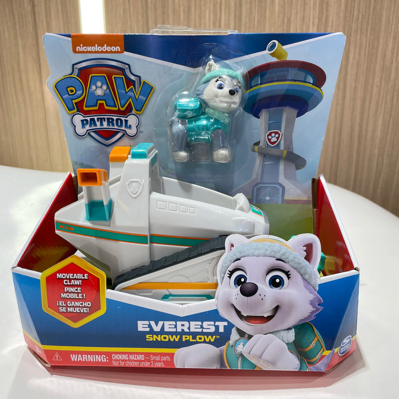 Figura de ação original da Patrulha Canina, Carro Veículo, Ryder Tracker, Perseguição Everest, Rex, Skye, Rocky, Marshall, Zuma, Brinquedo para presente de aniversário, 10 tipos