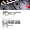 Kingston - Disco rígido SSD SATA A400 SATAIII, 2,5 polegadas, unidade de estado sólido, para notebook e PC desktop