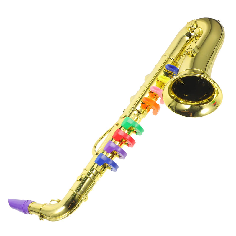 Saxofone Infantil de Brinquedo – Instrumento Musical Simulado para Aprendizado