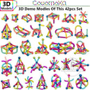 Blocos de construção magnéticos para crianças, Haste Ímã, Blocos de Construção, Brinquedos Educativos Montessori para Crianças, Menino e Menina