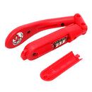 Lâmpada de leitura de clip flexível para kindle / livro, luz LED dobrável, com bateria