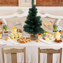 Árvore de Natal Artificial em PVC 40CM/50CM - Decoração Festiva Durável e Elegante para Casa e Mesa