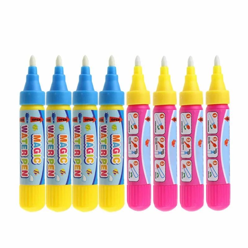 Caneta Mágica para Tapete de Desenho - Ferramenta de Substituição para Brinquedos Educativos, Caneta para Pintura e Escrita no Tapete de Água para Crianças