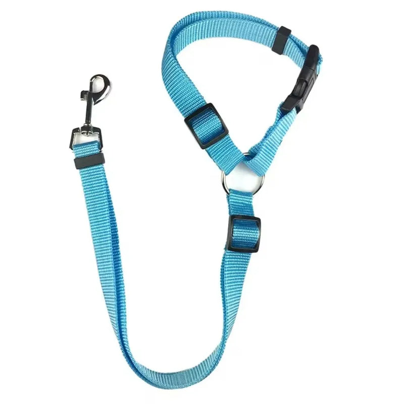 Cinto de Segurança e Guia 2 em 1 para Pets – Segurança e Conforto em Viagens