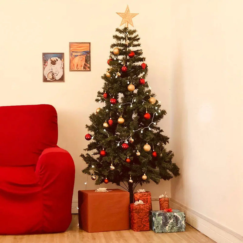 Árvore de Natal Luxo - Pinheiro Grande e Encorpado 1,80m com 750 Galhos Premium