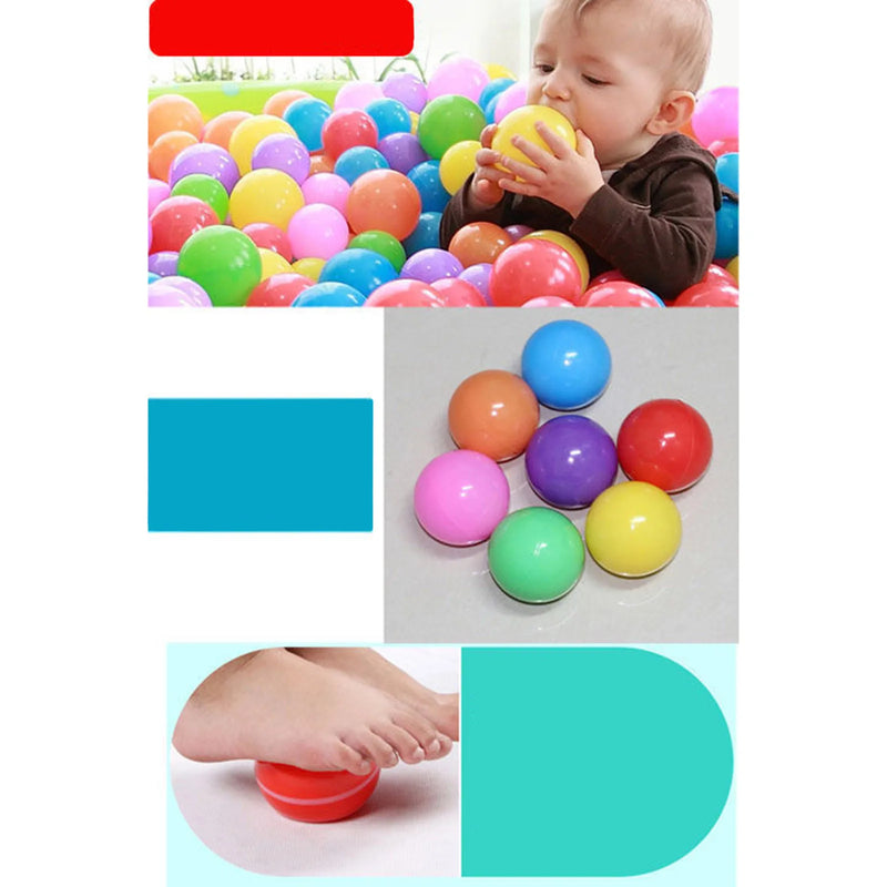 Bola de ar anti-stress para crianças, esportes ao ar livre, ecológica, piscina aquática, ondas do mar, brinquedos engraçados para crianças, 5,5 cm, 50 peças, 100 peças