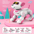 Brinquedo de cachorro robô RC, cão eletrônico, toque inteligente, controle remoto, pet elétrico para crianças, brinquedos