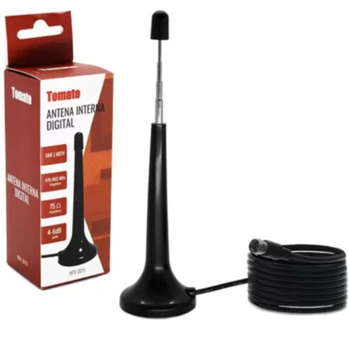 ANTENA DIGITAL INTERNA AMPLIFICADA 3 METROS UHF/HDTV 4K