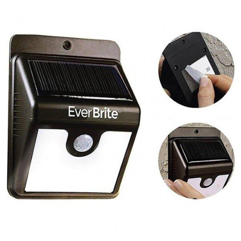 Lâmpada Solar de Parede com Sensor de Presença