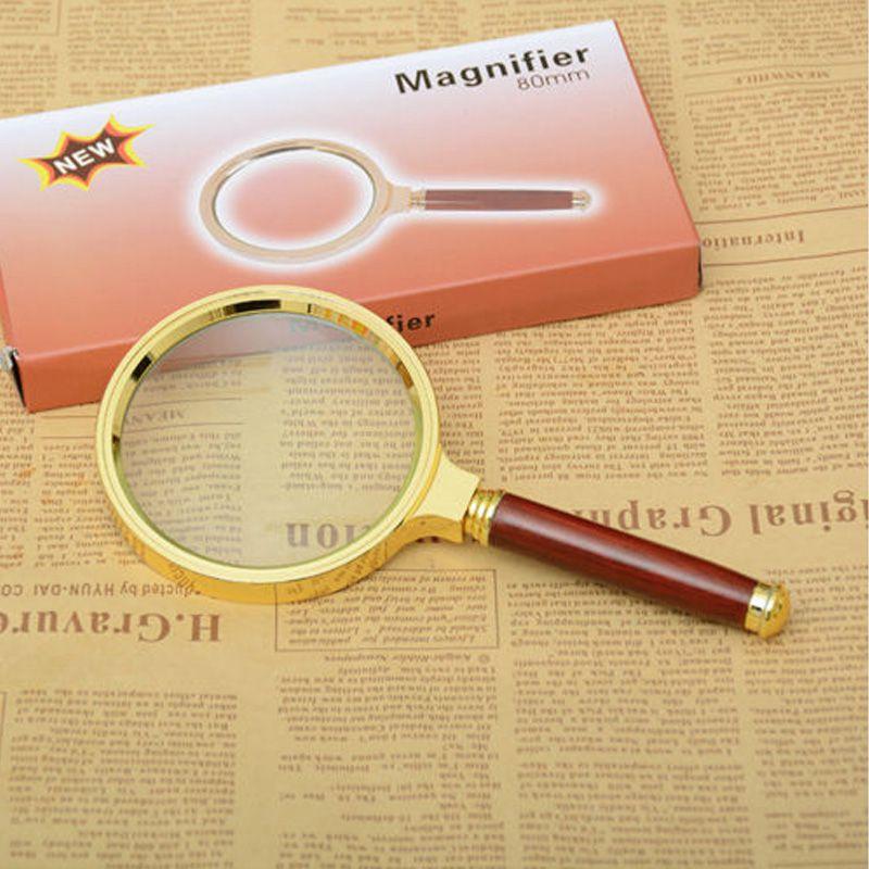 Lupa de Mão Magnifier Lente de 90mm
