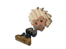Albert Einstein - Decoração de Madeira