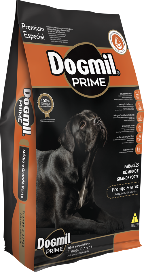 Ração Dogmil Prime Médio e Grande Porte